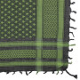 Kufiya - Stars black - green-olive green - Shemagh - Arafat scarf