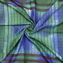 Kufiya - black - Tie dye-Batik-multicolored 02 - Shemagh - Arafat scarf