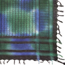 Kufiya - black - Tie dye-Batik-multicolored 02 - Shemagh - Arafat scarf