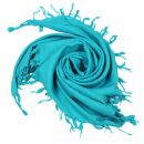 Kufiya - turquoise - turquoise - Shemagh - Arafat scarf