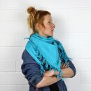 Kufiya - turquoise - turquoise - Shemagh - Arafat scarf