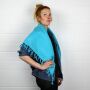 Kufiya - turquoise - turquoise - Shemagh - Arafat scarf
