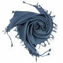 Kufiya - grey-blue dark - grey-blue dark - Shemagh - Arafat scarf