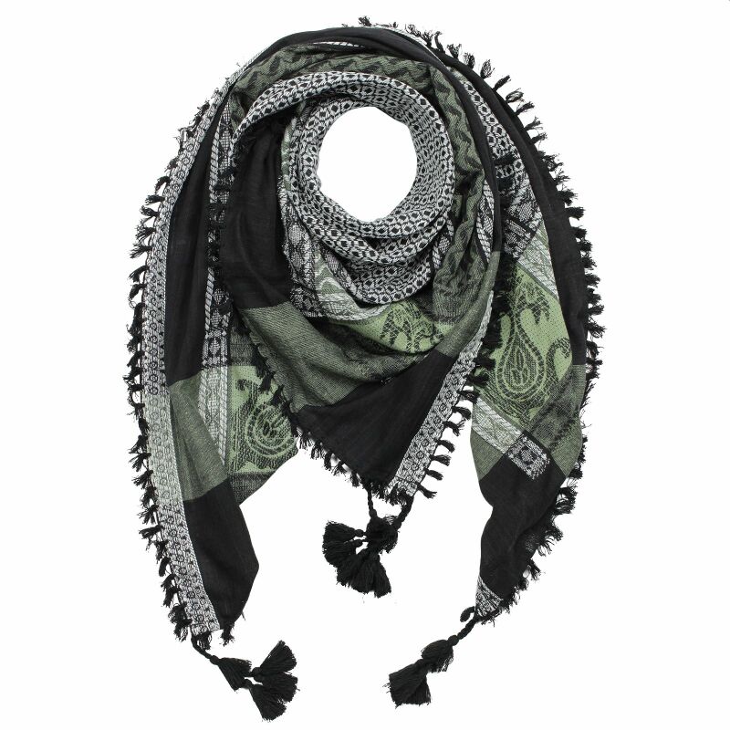 PLO Tuch mit Fransen Halstuch Kopftuch Schal Palästinensertuch neu versch.Farben 