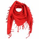 Kufiya - red - red - Shemagh - Arafat scarf