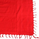 Kufiya - red - red - Shemagh - Arafat scarf