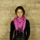 Kufiya - pink - pink - Shemagh - Arafat scarf