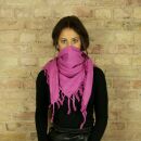 Kufiya - pink - pink - Shemagh - Arafat scarf