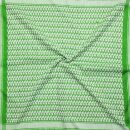 Kufiya - green-luminous green - white - Shemagh - Arafat scarf