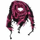 Kufiya - black - pink - Shemagh - Arafat scarf