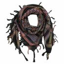 Kufiya - colorful-multicoloured 03 - Shemagh - Arafat scarf