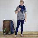 Palituch - Wellen blau-navy - blau-ultramarin - Kufiya PLO Tuch