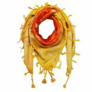 Palituch - bunt-batik-tiedye 01 - Red sun - Kufiya PLO Tuch