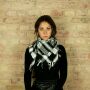 Kufiya - camouflage pixels - black - white - Shemagh - Arafat scarf