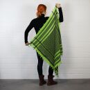 Palituch - grün-neongrün - schwarz - Kufiya PLO Tuch