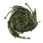Kufiya - Stars green-olive green - black - Shemagh - Arafat scarf
