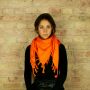 Kufiya - orange - orange - Shemagh - Arafat scarf