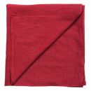 Baumwolltuch fein & dicht gewebt - bordeaux - quadratisches Tuch