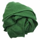 Baumwolltuch fein & dicht gewebt - dunkelgrün - quadratisches Tuch