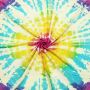 Palituch - bunt-batik-tiedye 02 - Unicorn Sun - Kufiya PLO Tuch