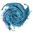 Shangri Love - Cloth Elements - Water - Tiedye Shemagh -...