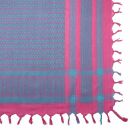 Kufiya - pink - turquoise - Shemagh - Arafat scarf