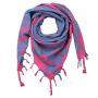 Kufiya - pink - turquoise - Shemagh - Arafat scarf