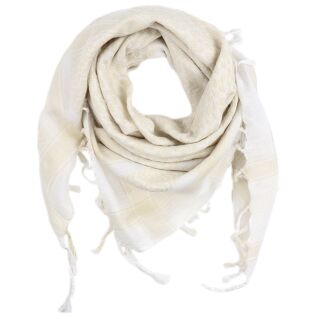 Palituch - weiß - elfenbein - Kufiya PLO Tuch