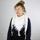 Palituch - weiß - elfenbein - Kufiya PLO Tuch