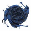 Kufiya - blue-dark blue - black - Shemagh - Arafat scarf