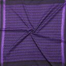 Palituch - lila-dunkellila - schwarz - Kufiya PLO Tuch
