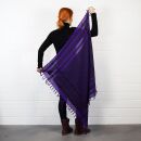 Palituch - lila-dunkellila - schwarz - Kufiya PLO Tuch