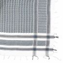 Palituch weiß grau-blau dunkel Kufiya PLO Tuch