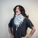 Palituch grau elfenbein Kufiya PLO Tuch