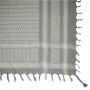 Kufiya grey ivory Shemagh Arafat scarf