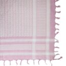 Palituch rosa weiß Kufiya PLO Tuch