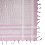 Palituch rosa weiß Kufiya PLO Tuch