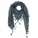 Kufiya - grey - grey - Shemagh - Arafat scarf