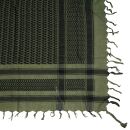 Kufiya - green-khaki - black - Shemagh - Arafat scarf