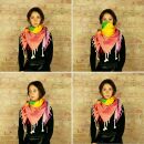 Kufiya - colorful-multicoloured 30 - Shemagh - Arafat scarf