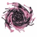 Palituch - rosa - schwarz - Kufiya PLO Tuch