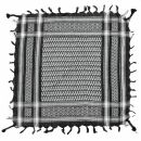 Bandana Palituch - schwarz - weiß - leichtes Kufiya...
