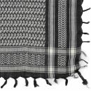Bandana Palituch - schwarz - weiß - leichtes Kufiya...
