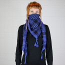 Kufiya - basic woven blue-black - Shemagh - Arafat scarf