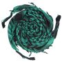 Kufiya - basic woven green - blue - pink - Shemagh - Arafat scarf