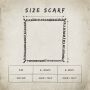 Kufiya - black - red-bordeaux - Shemagh - Arafat scarf